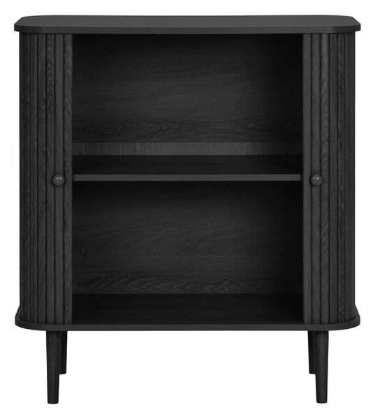 Comoda Nikko, Negru , 80x40x87 cm