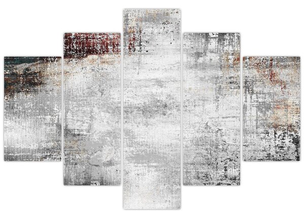 Tablou - Abstract pânză texturată (150x105 cm)