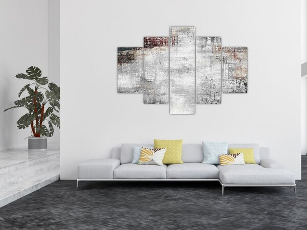 Tablou - Abstract pânză texturată (150x105 cm)