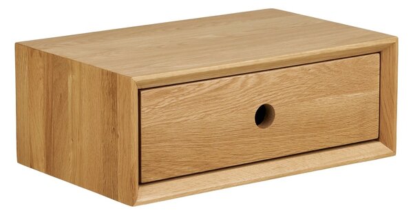 Comoda de perete Luzern, Nuc, 25x40x15 cm