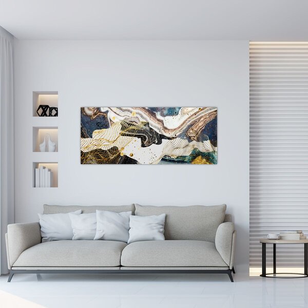 Tablou - Marmură design (120x50 cm)