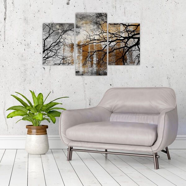 Tablou - Siluetă copac (90x60 cm)