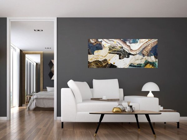 Tablou - Marmură design (120x50 cm)