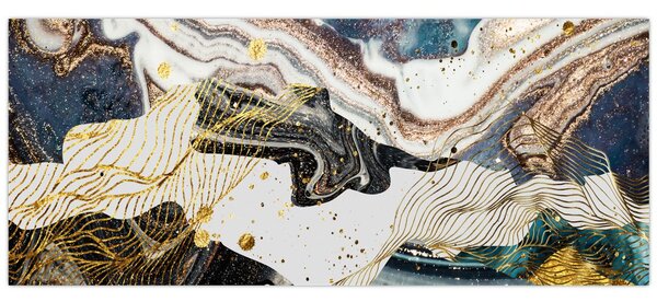 Tablou - Marmură design (120x50 cm)