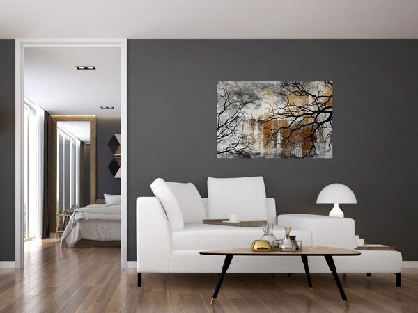 Tablou - Siluetă copac (90x60 cm)