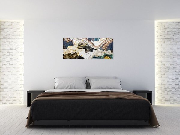 Tablou - Marmură design (120x50 cm)