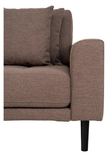 Canapea lounge stanga Lido, Maro, 170x92x290x76 cm