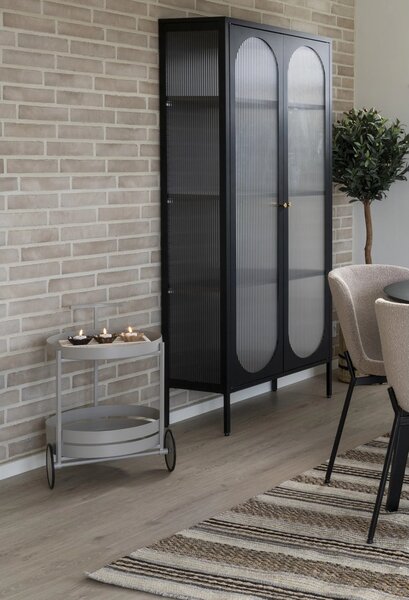 Carucior bar Beja, Gri, 42x40x61 cm