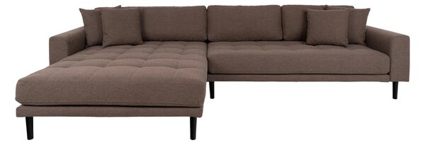 Canapea lounge stanga Lido, Maro, 170x92x290x76 cm