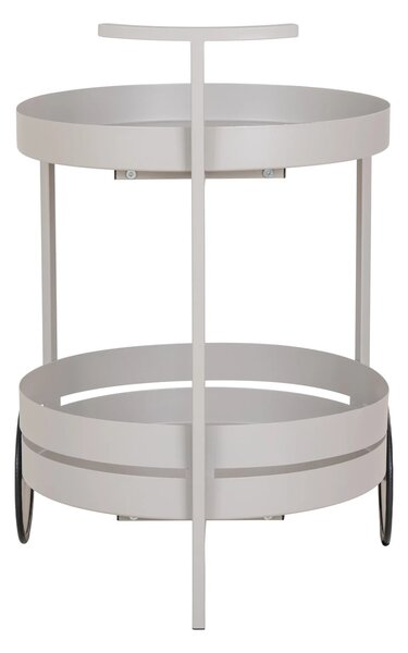 Carucior bar Beja, Gri, 42x40x61 cm