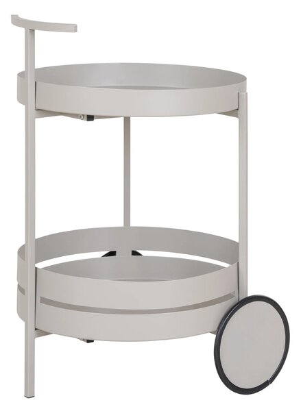 Carucior bar Beja, Gri, 42x40x61 cm