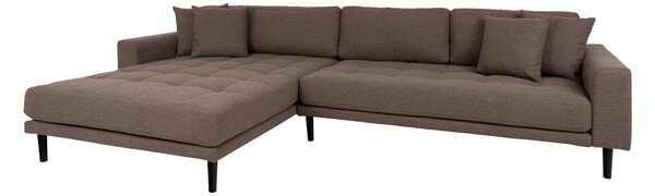 Canapea lounge stanga Lido, Maro, 170x92x290x76 cm