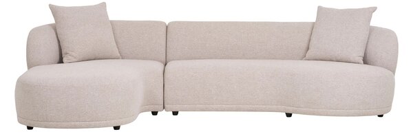 Canapea lounge Kingston, Natural, 90x175x294x69 cm