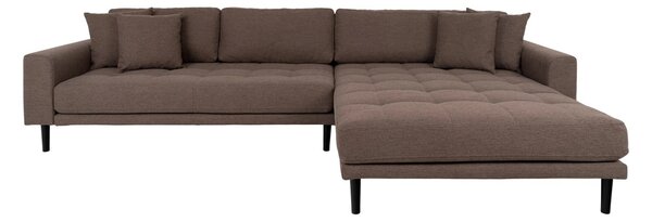 Canapea lounge Lido dreapta, Maro, 170x92x290x76 cm