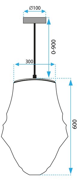Lampă de tavan APP1322-1CP