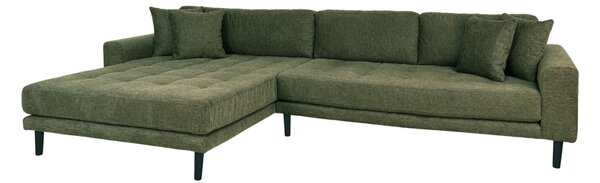 Canapea lounge Lido, Verde masliniu , 170x92x290x76 cm