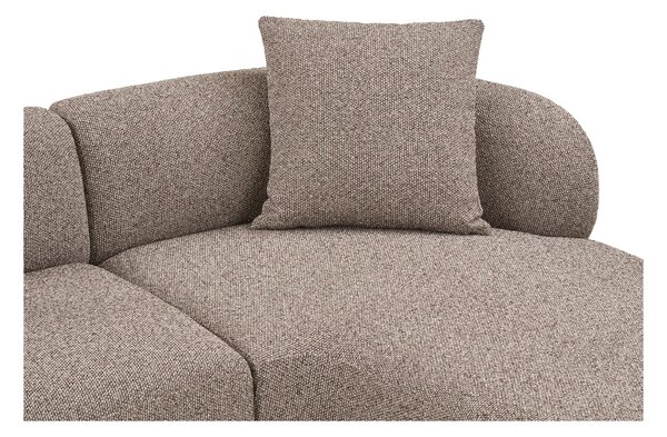 Canapea lounge dreapta Kingston, Maro, 90x175x294x69 cm