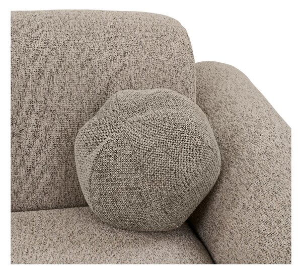 Canapea lounge Clyde, Gri, 109x177x300x75 cm