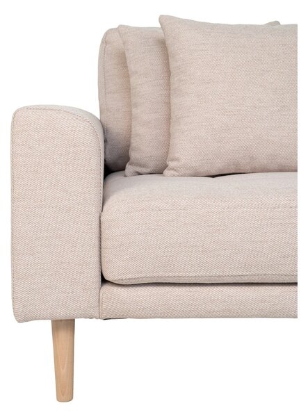 Canapea lounge dreapta Lido, Nisip, 170x92x290x76 cm