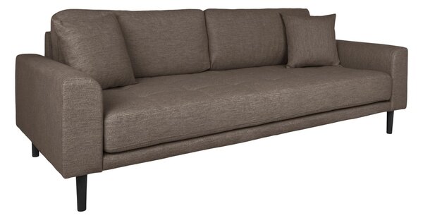Canapea 3 locuri Lido, Maro, 93x210x76 cm