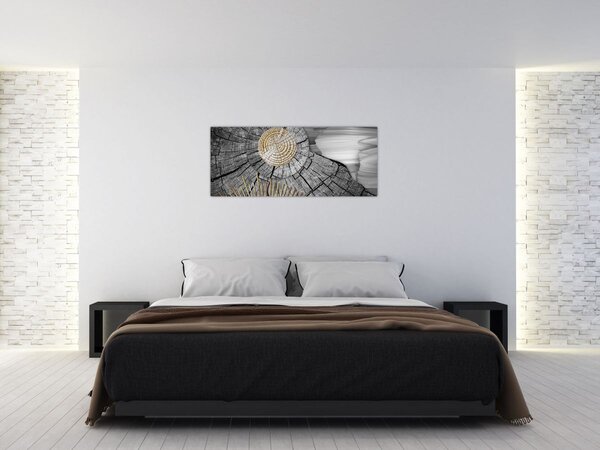Tablou - Trunchiul copacului colaj (120x50 cm)