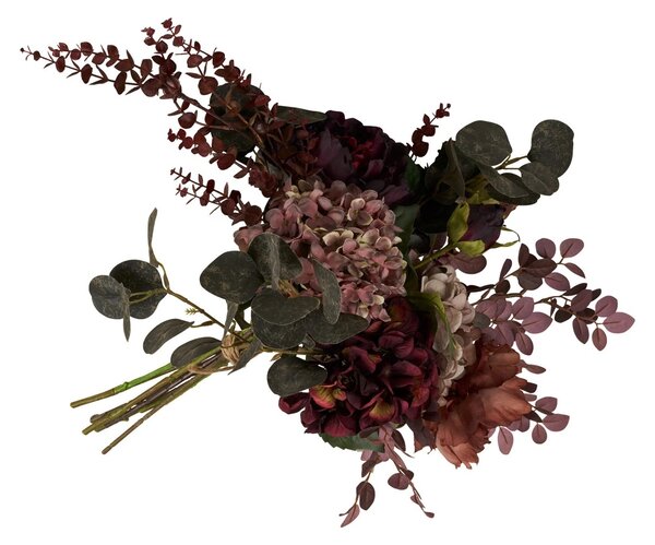 Buchet decorativ artificial Velvet, Multicolor, 30x26x60 cm