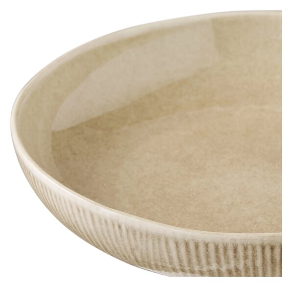 Bol pentru servire Viola, Bej, 27x27x5.8 cm