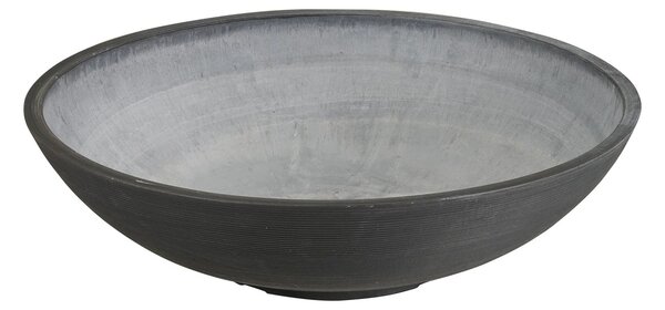 Bol decorativ Fleuriste, Gri, 60x60x16.5 cm