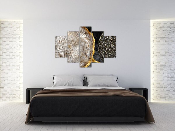 Tablou - Trunchiul copacului colaj 2 (150x105 cm)