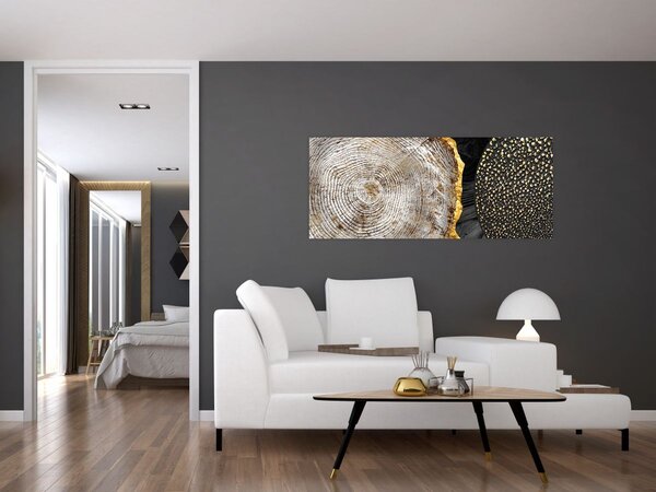 Tablou - Trunchiul copacului colaj 2 (120x50 cm)