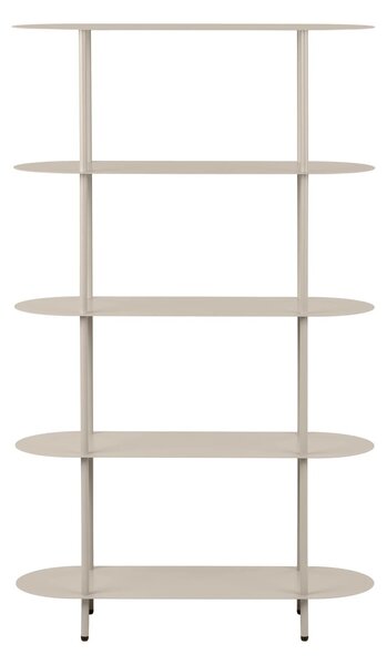 Biblioteca Rieti, Bej, 90x31x150 cm