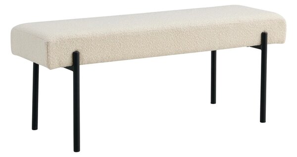 Banca Swindon, Alb, 36x100x42.5 cm