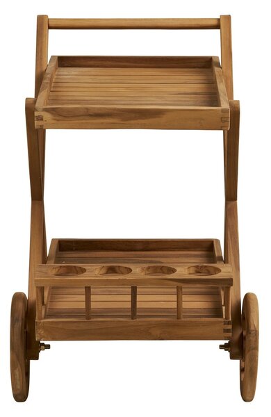 Bar mobil Pasaku, Natural, 50x86x81 cm