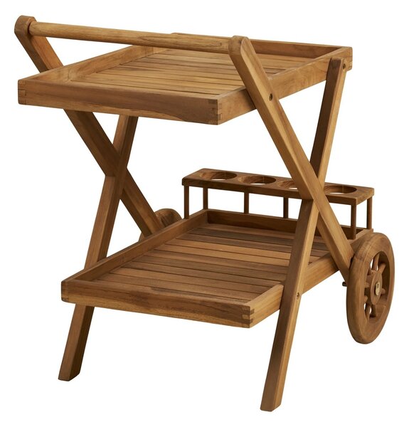 Bar mobil Pasaku, Natural, 50x86x81 cm