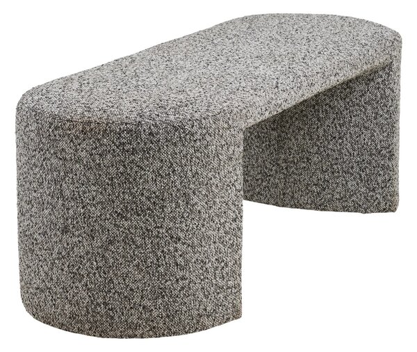 Banca Westport, Negru, 45x120x44 cm