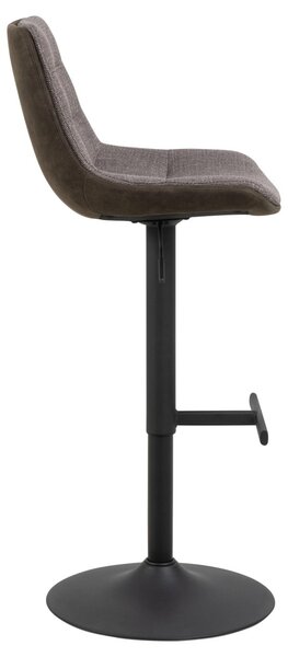 Scaun de bar Adisa V1, Gri, 95x47x52.5 cm