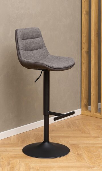 Scaun de bar Adisa V1, Gri, 95x47x52.5 cm
