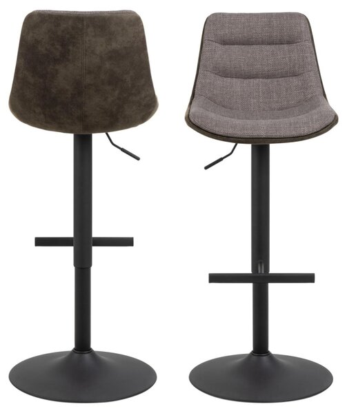 Scaun de bar Adisa V1, Gri, 95x47x52.5 cm