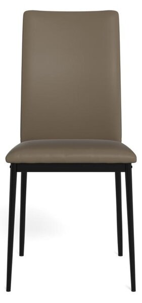 Scaun dining Demina V3, Gri, 92x43.5x53 cm