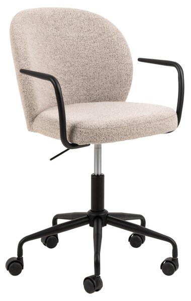 Scaun de birou Patricia, Bej, 93.5x59x50 cm