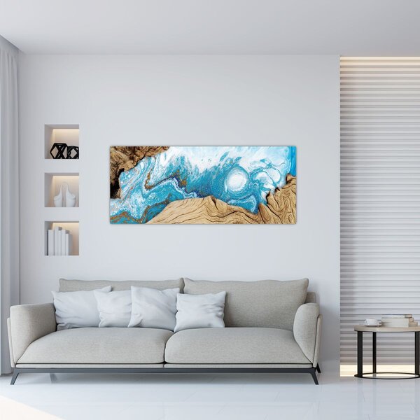 Tablou - Lemn (120x50 cm)