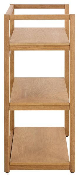 Biblioteca Ludza, Natural, 93.3x80x40 cm