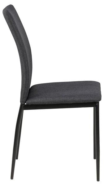 Scaun dining Demina V1, Gri, 92x43.5x53 cm