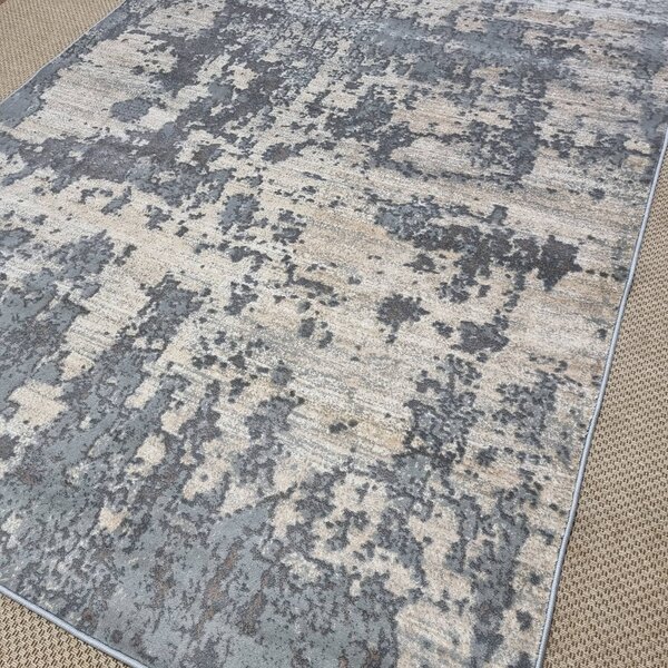 Covor Sufragerie Living, Model Anny 33002 679, Crem Gri 155x230