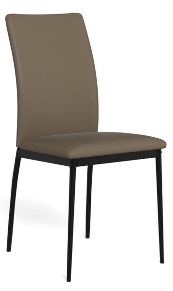 Scaun dining Demina V3, Gri, 92x43.5x53 cm