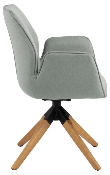 Scaun dining Aura V3, Gri, 91x60.5x58.5 cm