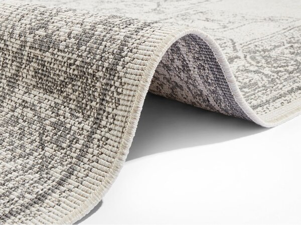 Covor adecvat pentru exterior NORTHRUGS Borbon, 120 x 170 cm, gri-crem