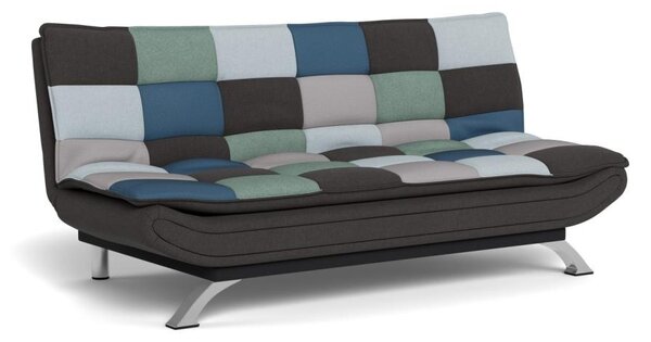 Canapea extensibila Faith, Multicolor, 91x194x98 cm