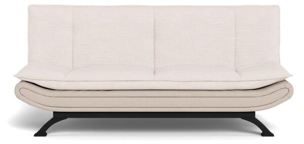 Canapea extensibila Faith V2, Bej, 91x194x98 cm