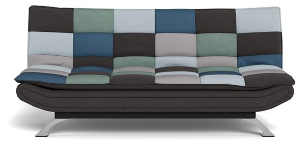 Canapea extensibila Faith, Multicolor, 91x194x98 cm